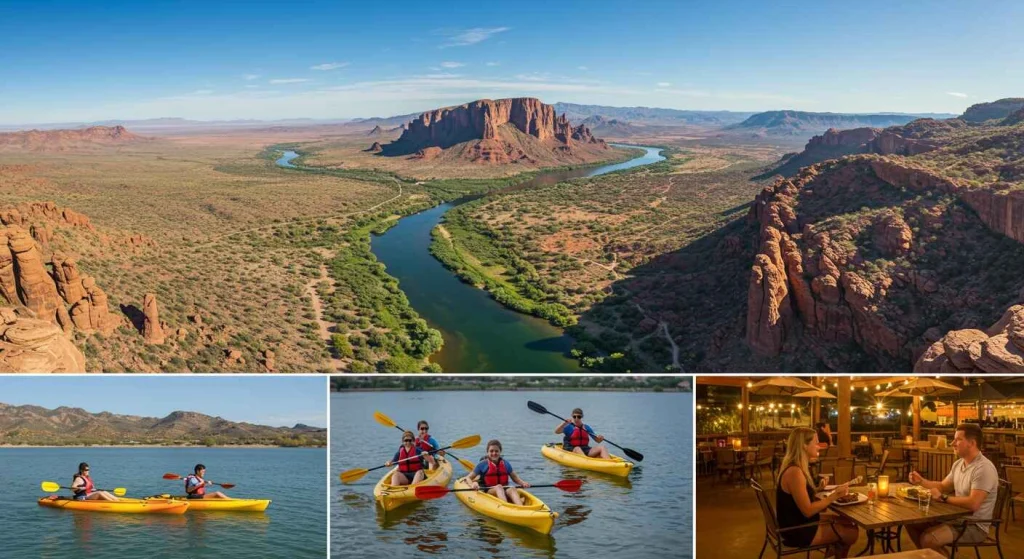 Serene relaxation and wellness getaway destinations in Arizona and New York, perfect for a rejuvenating weekend escape