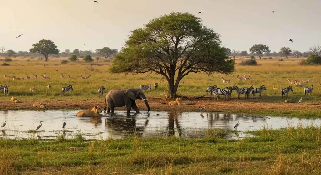 Land Safari in the Okavango Delta, Botswana - Spotting the Big Five and more