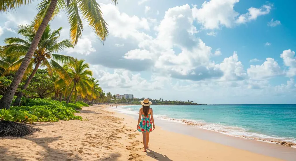 Stunning Puerto Rico beach, offering the ideal mix of relaxation and adventure for a memorable spring break