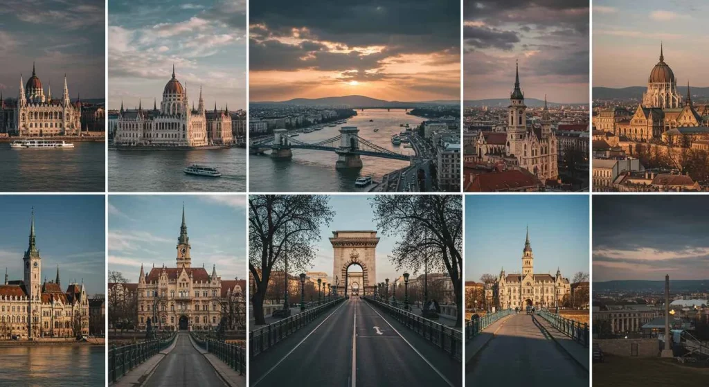 Historic view of Hungary with its beautiful architecture and scenic landscapes