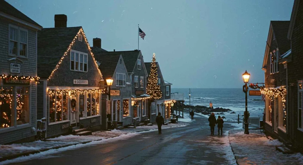 Experience the charm of things to do in Kennebunkport, Maine in December, with festive holiday events, cozy inns, and winter beach walks