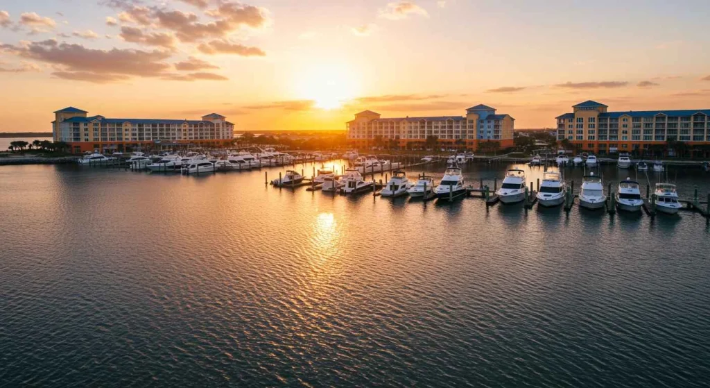 Best Things to Do in Orange Beach—explore Orange Beach Marina for fishing charters, waterfront dining, and scenic boat tours