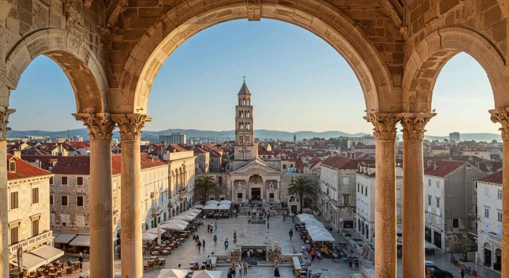 Diocletian’s Palace in Split, Croatia - UNESCO World Heritage site